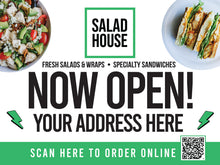 Load image into Gallery viewer, (10) 18"x24" Double Sided 4MM Coroplast Lawn Signs w/ Stakes
