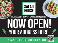 Load image into Gallery viewer, (10) 18"x24" Double Sided 4MM Coroplast Lawn Signs w/ Stakes
