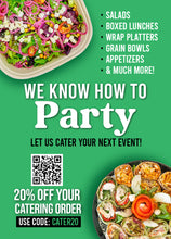 Load image into Gallery viewer, 5"x7" Catering Discount Postcard Flyers
